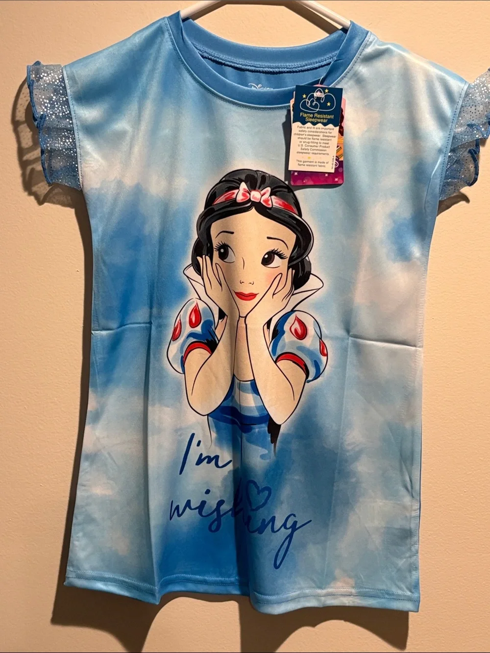 Disney’s Snow White Girls “I’m Wishing”Nightgown - Picture 5 of 11
